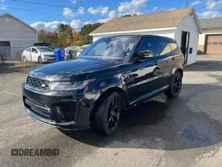 ✅ 2020 Land Rover Range Rover Sport SVR • VIN: SALWZ2RE2LA726329 • Lot: 90080485. Wystawiony na Copart z przebiegiem 97 480 mil. Bezpłatny archiwum sprzedaży aukcyjnych z USA i szczegółowy raport historii pojazdu na DreamBid. Zdjęcie 1.