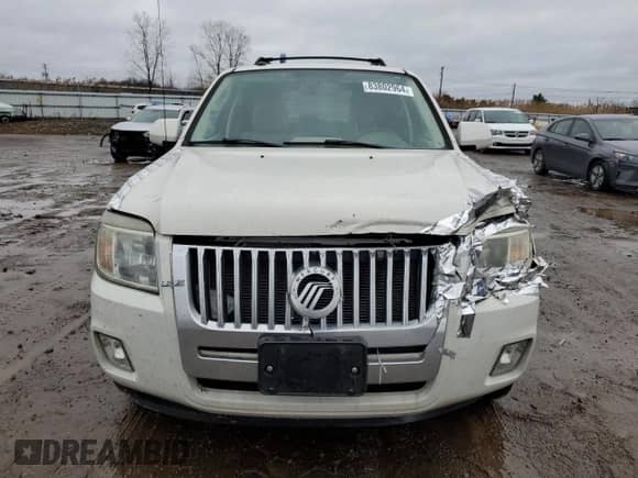 2009 Mercury Mariner Premier with VIN 4M2CU97759KJ15746, listed as a Copart auction lot 83802964 with 180,342 mi miles and Salvage title. Bid and sale history available at DreamBid. Image 5.