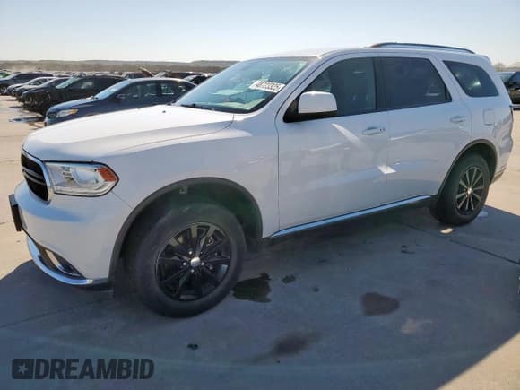 ✅ 2017 Dodge Durango SXT • VIN: 1C4RDJAG3HC824081 • Lot: 48723325. Listed on Copart with 129,372 mi. Free auction sales archive from the USA and detailed vehicle history report at DreamBid. Image 1.