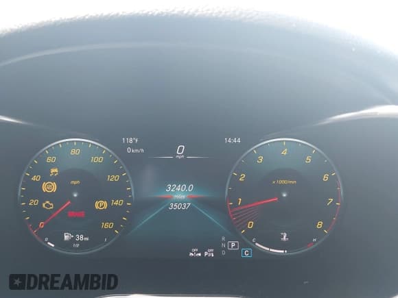 ✅ 2020 Mercedes-Benz GLC 300 • VIN: W1N0J8EB8LF850068 • Lot: 42166508. Listed on IAAI with 35,037 mi. Free auction sales archive from the USA and detailed vehicle history report at DreamBid. Image 7.