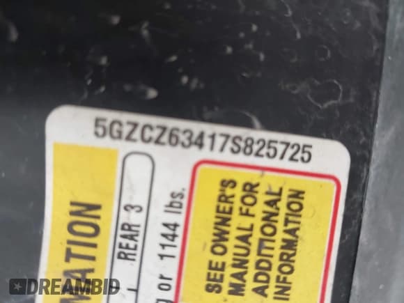 ✅ 2007 Saturn VUE V6 • VIN: 5GZCZ63417S825725 • Lot: 41883551. Wystawiony na IAAI z przebiegiem 165 661 mil. Bezpłatny archiwum sprzedaży aukcyjnych z USA i szczegółowy raport historii pojazdu na DreamBid. Zdjęcie 9.