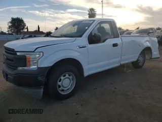 ✅ 2018 Ford F-150 XL • VIN: 1FTMF1CB2JKC54933 • Lot: 86312895. Listed on Copart with 230,041 mi. Free auction sales archive from the USA and detailed vehicle history report at DreamBid. Image 1.