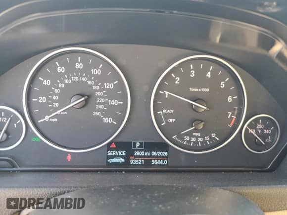 2018 BMW 3 Series 320i xDrive with VIN WBA8E5G58JNU48099, listed as a Copart auction lot 81150835 with 93,521 mi miles and Salvage title. Bid and sale history available at DreamBid. Image 9.