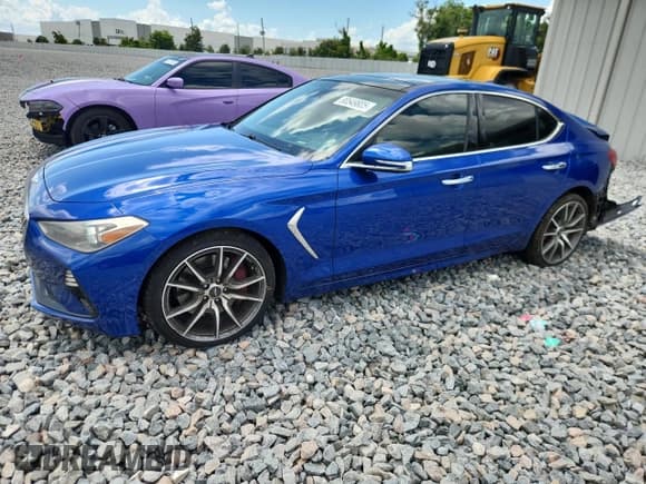 ✅ 2019 Genesis G70 Dynamic • VIN: KMTG34LE9KU043981 • Лот: 80549805. Опубликован ранее на Copart с пробегом 58 060 миль. Бесплатный доступ к архиву аукционных продаж из США и подробный отчёт об истории автомобиля на DreamBid. Изображение 1.