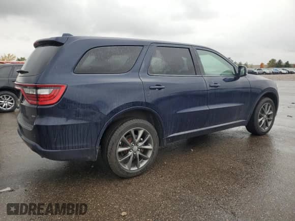 2018 Dodge Durango GT with VIN 1C4RDJDG0JC175857, listed as a Copart auction lot 91026835 with 185,695 mi miles and Clean title. Bid and sale history available at DreamBid. Image 3.