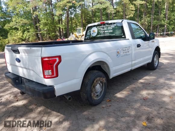✅ 2017 Ford F-150 XL • VIN: 1FTNF1CF5HKC07509 • Lot: 43276920. Listed on IAAI with 110,006 mi. Free auction sales archive from the USA and detailed vehicle history report at DreamBid. Image 4.