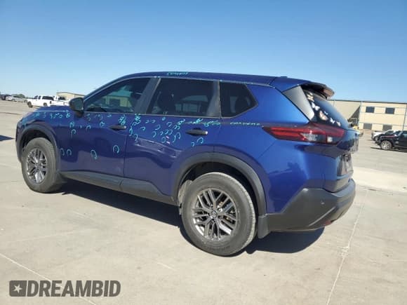 ✅ 2021 Nissan Rogue S • VIN: JN8AT3AA6MW015467 • Lot: 82671255. Listed on Copart with 87,674 mi. Free auction sales archive from the USA and detailed vehicle history report at DreamBid. Image 2.