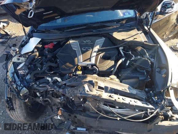 ✅ 2018 Infiniti Q50 Luxe • VIN: JN1EV7AR6JM432084 • Lot: 43517948. Listed on IAAI with 97,565 mi. Free auction sales archive from the USA and detailed vehicle history report at DreamBid. Image 10.