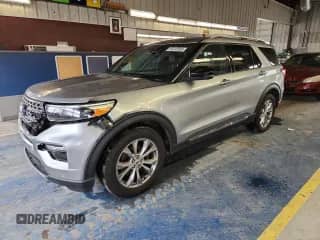 2020 Ford Explorer Limited with VIN 1FMSK8FH3LGB99888, listed as a Copart auction lot 69243585 with 128,720 mi miles and Salvage title. Bid and sale history available at DreamBid. Image 1.
