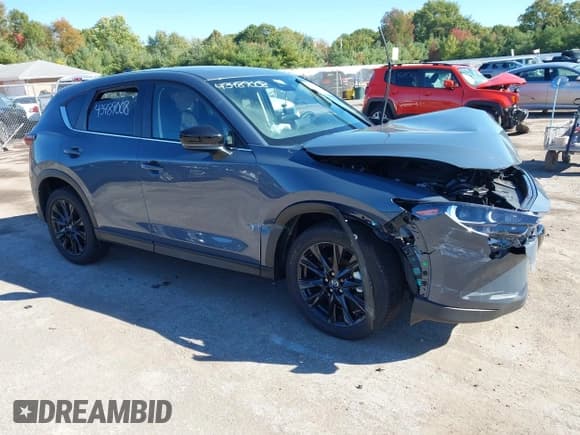 ✅ 2025 Mazda CX-5 S Preferred • VIN: JM3KFBCM7S0605984 • Lot: 43489008. Listed on IAAI with 3,707 mi. Free auction sales archive from the USA and detailed vehicle history report at DreamBid. Image 1.