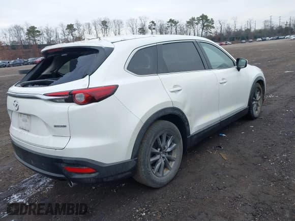 ✅ 2022 Mazda CX-9 Sport • VIN: JM3TCBBY8N0603392 • Lot: 41170708. Listed on IAAI with 43,470 mi. Free auction sales archive from the USA and detailed vehicle history report at DreamBid. Image 4.