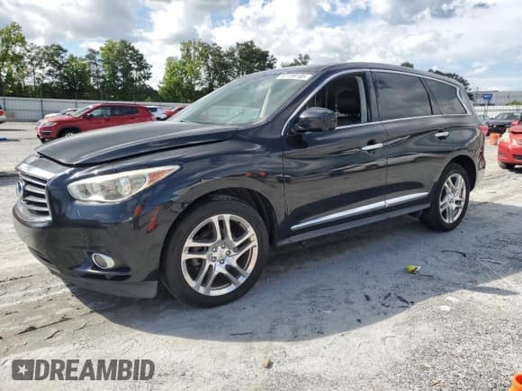 ✅ 2013 Infiniti JX35 • VIN: 5N1AL0MNXDC309184 • Лот: 67739195. Опубликован ранее на Copart с пробегом 211 322 миль. Бесплатный доступ к архиву аукционных продаж из США и подробный отчёт об истории автомобиля на DreamBid. Изображение 1.