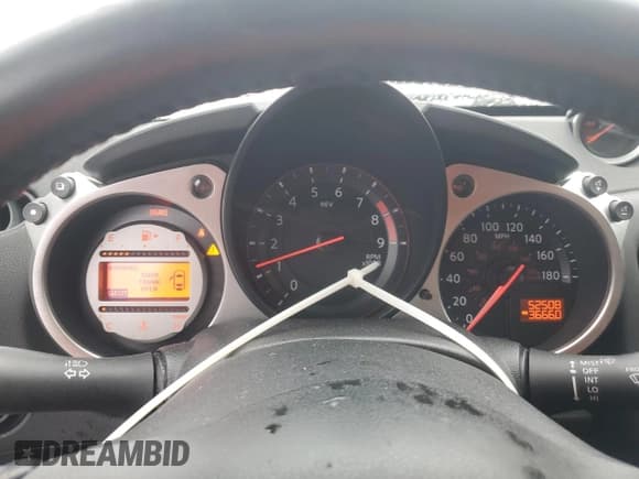 ✅ 2012 Nissan 370Z Touring • VIN: JN1AZ4FH5CM371038 • Lot: 50289285. Listed on Copart with 52,508 mi. Free auction sales archive from the USA and detailed vehicle history report at DreamBid. Image 9.