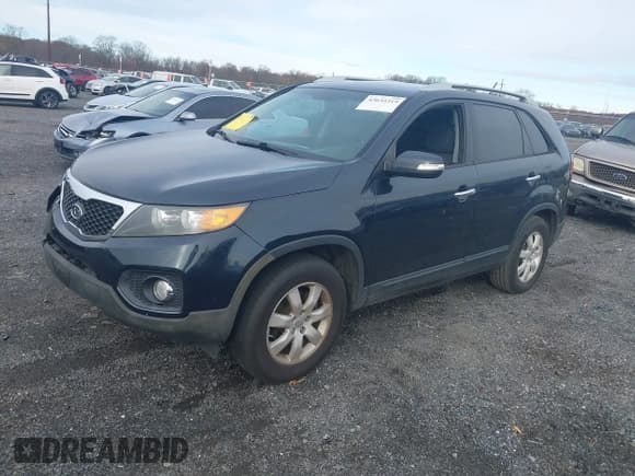 ✅ 2013 Kia Sorento LX • VIN: 5XYKT3A67DG393788 • Lot: 43655319. Listed on IAAI with 256,719 mi. Free auction sales archive from the USA and detailed vehicle history report at DreamBid. Image 17.