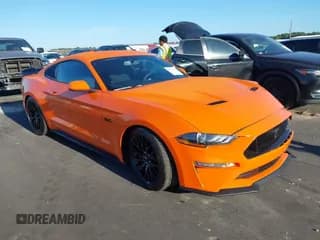 ✅ 2020 Ford Mustang GT • VIN: 1FA6P8CF9L5177633 • Lot: 43136883. Listed on IAAI with 7,350 mi. Free auction sales archive from the USA and detailed vehicle history report at DreamBid. Image 1.