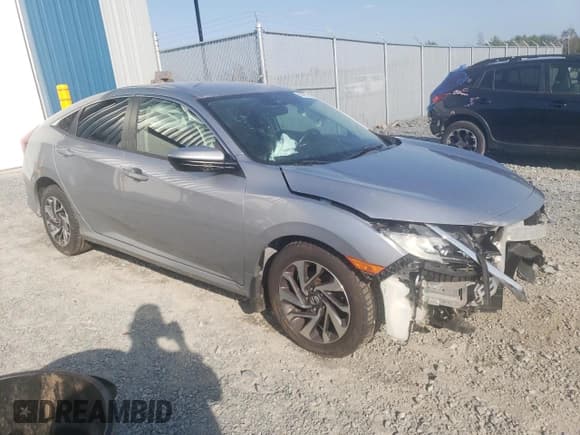 ✅ 2018 Honda Civic LX • VIN: 2HGFC2F66JH019191 • Lot: 80262845. Listed on Copart with 214,117 mi. Free auction sales archive from the USA and detailed vehicle history report at DreamBid. Image 4.