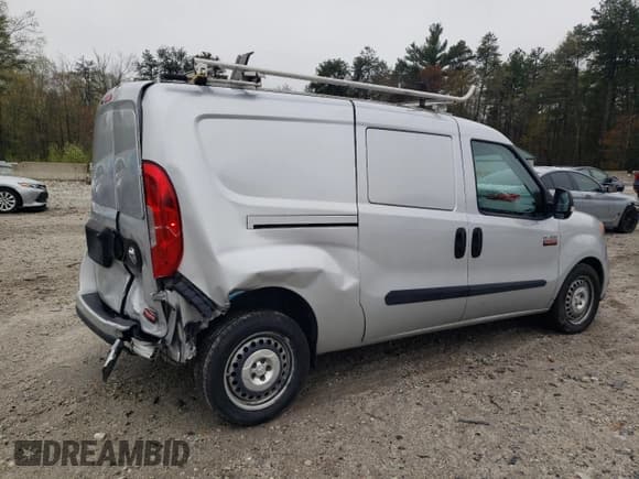 ✅ 2022 Ram ProMaster City Cargo Tradesman • VIN: ZFBHRFABXN6W57374 • Lot: 62039425. Listed on Copart with 30,572 mi. Free auction sales archive from the USA and detailed vehicle history report at DreamBid. Image 3.