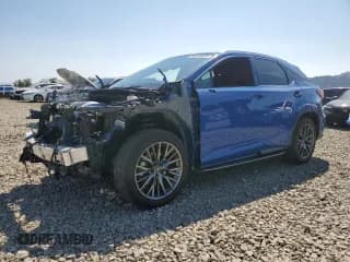 ✅ 2022 Lexus RX 350 F Sport • VIN: 2T2YZMDA9NC348195 • Lot: 80333695. Listed on Copart with 30,175 mi. Free auction sales archive from the USA and detailed vehicle history report at DreamBid. Image 1.