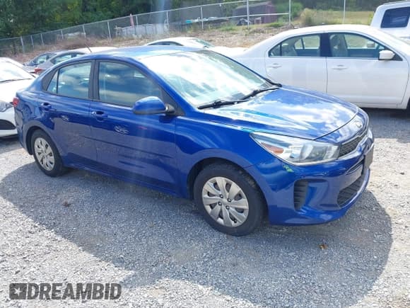 ✅ 2018 Kia Rio S • VIN: 3KPA24AB4JE125470 • Lot: 43254688. Listed on IAAI with 118,577 mi. Free auction sales archive from the USA and detailed vehicle history report at DreamBid. Image 1.