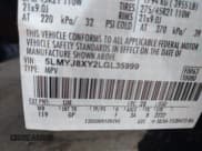 ✅ 2020 Lincoln Aviator Grand Touring • VIN: 5LMYJ8XY2LGL35999 • Lot: 42344715. Listed on IAAI with 54,449 mi. Free auction sales archive from the USA and detailed vehicle history report at DreamBid. Image 9.