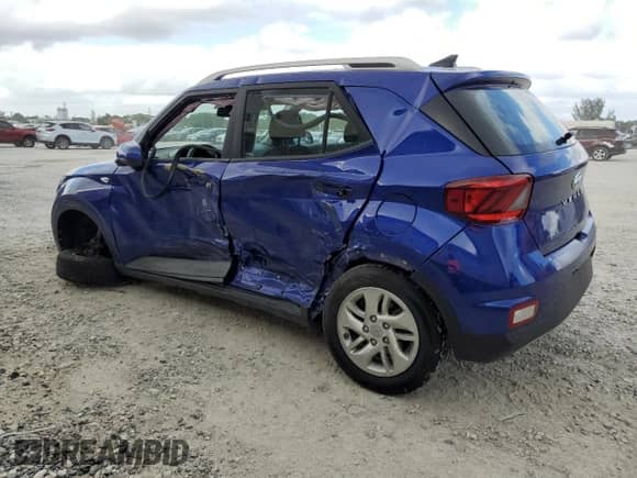 2020 Hyundai Venue SEL с VIN KMHRC8A37LU018462, выставлен на аукционе Copart как лот 80388394 с пробегом 39 773 миль миль и На запчасти • Non repairable. История ставок и продаж доступна на DreamBid. Изображение 2.