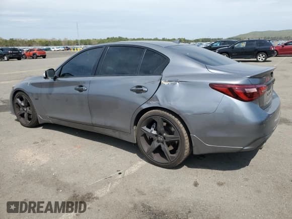 ✅ 2019 Infiniti Q50 Luxe • VIN: JN1EV7AP6KM514090 • Lot: 54972415. Listed on Copart with 41,786 mi. Free auction sales archive from the USA and detailed vehicle history report at DreamBid. Image 2.