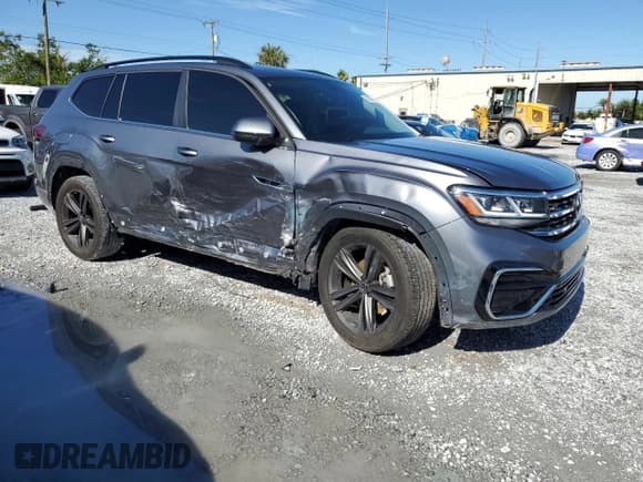 ✅ 2021 Volkswagen Atlas SE • VIN: 1V2PR2CA2MC576664 • Лот: 61250455. Опубликован ранее на Copart с пробегом 60 625 миль. Бесплатный доступ к архиву аукционных продаж из США и подробный отчёт об истории автомобиля на DreamBid. Изображение 4.