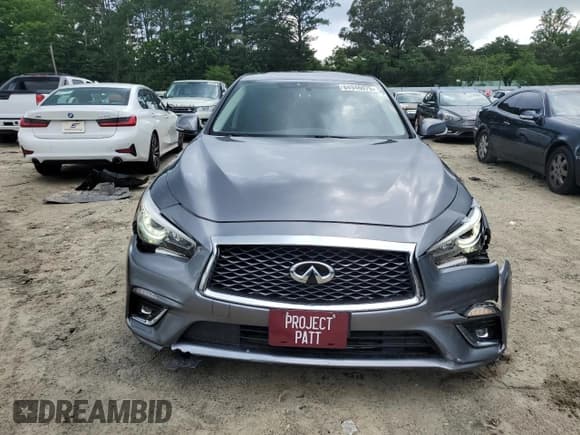 ✅ 2019 Infiniti Q50 Signature Edition • VIN: JN1EV7AR2KM555978 • Lot: 64946075. Listed on Copart with 55,583 mi. Free auction sales archive from the USA and detailed vehicle history report at DreamBid. Image 5.