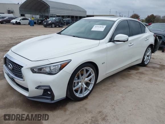 ✅ 2020 Infiniti Q50 Luxe • VIN: JN1EV7AP4LM200455 • Lot: 41514036. Listed on IAAI with 76,441 mi. Free auction sales archive from the USA and detailed vehicle history report at DreamBid. Image 18.