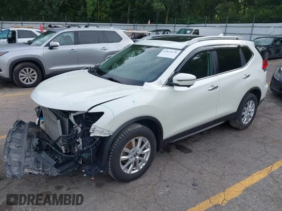 ✅ 2017 Nissan Rogue SV • VIN: 5N1AT2MV1HC743494 • Lot: 42833176. Listed on IAAI with 100,414 mi. Free auction sales archive from the USA and detailed vehicle history report at DreamBid. Image 18.