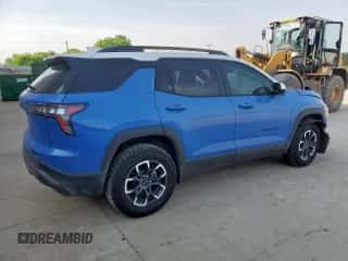 2025 Chevrolet Equinox FWD ACTIV с VIN 3GNAXKEGXSL125537, выставлен на аукционе Copart как лот 57289715 с пробегом 14 794 миль миль и Списание • Salvage title. История ставок и продаж доступна на DreamBid. Изображение 3.