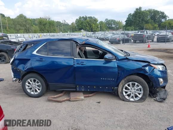 2021 Chevrolet Equinox LT с VIN 2GNAXKEV8M6123498, выставлен на аукционе IAAI как лот 43259048 с пробегом 53 535 миль миль и . История ставок и продаж доступна на DreamBid. Изображение 14.