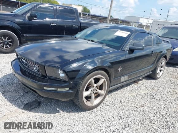 ✅ 2006 Ford Mustang Standard • VIN: 1ZVFT80N665237807 • Lot: 41680830. Listed on IAAI with 123,965 mi. Free auction sales archive from the USA and detailed vehicle history report at DreamBid. Image 2.