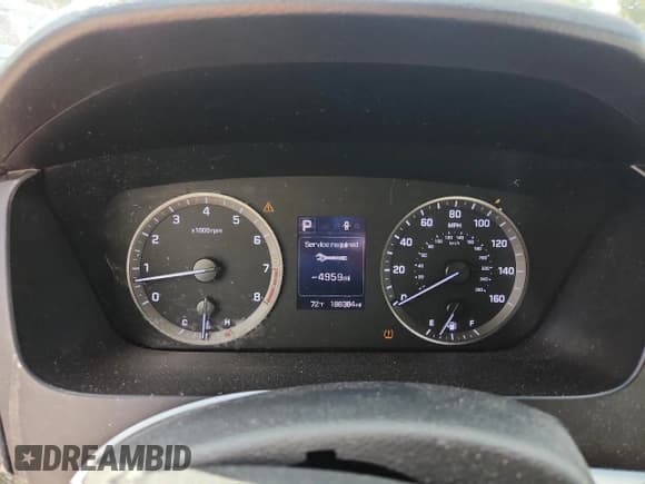 ✅ 2015 Hyundai Sonata SE • VIN: 5NPE24AFXFH170503 • Лот: 84013365. Опубликован ранее на Copart с пробегом 188 384 миль. Бесплатный доступ к архиву аукционных продаж из США и подробный отчёт об истории автомобиля на DreamBid. Изображение 9.