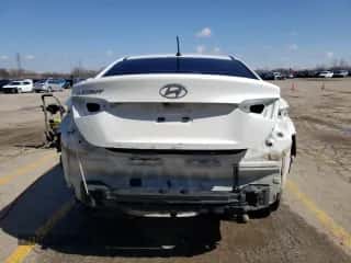 2019 Hyundai Accent SE with VIN 3KPC24A31KE069930, listed as a Copart auction lot 46283713 with 54,716 mi miles and . Bid and sale history available at DreamBid. Image 6.