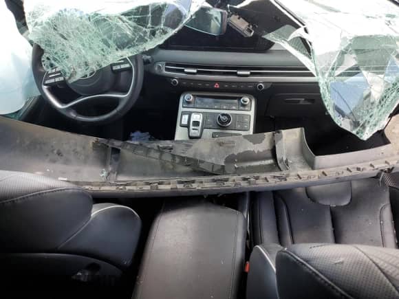 2023 Hyundai Palisade XRT с VIN KM8R34GE4PU552297, выставлен на аукционе Copart как лот 72856704 с пробегом Не указан миль и Списание • Salvage title. История ставок и продаж доступна на DreamBid. Изображение 8.