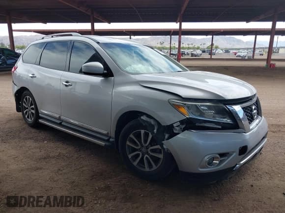 ✅ 2014 Nissan Pathfinder SL • VIN: 5N1AR2MN9EC664858 • Lot: 39286445. Listed on IAAI with 119,074 mi. Free auction sales archive from the USA and detailed vehicle history report at DreamBid. Image 1.