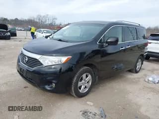 ✅ 2015 Nissan Quest SV • VIN: JN8AE2KP8F9132296 • Lot: 43777149. Wystawiony na IAAI z przebiegiem 171 463 mil. Bezpłatny archiwum sprzedaży aukcyjnych z USA i szczegółowy raport historii pojazdu na DreamBid. Zdjęcie 2.