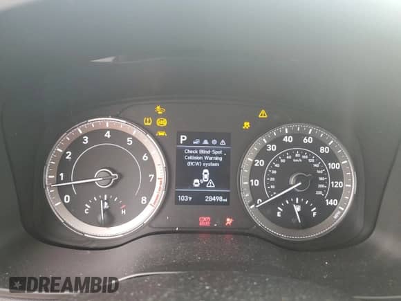 2021 Hyundai Venue SEL with VIN KMHRC8A33MU126532, listed as a Copart auction lot 74827204 with 28,498 mi miles and Salvage title. Bid and sale history available at DreamBid. Image 9.