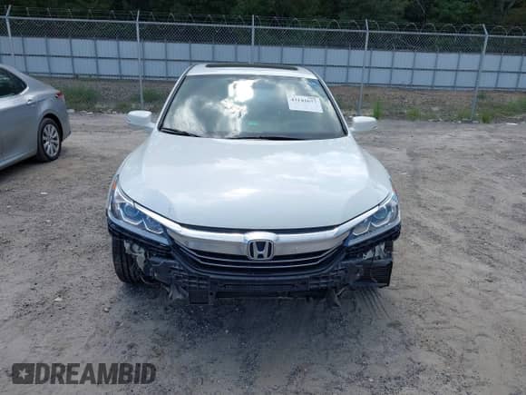 2017 Honda Accord EX-L z VIN JHMCR6F56HC011456, wystawiony jako IAAI lot #43142677 z przebiegiem 199 996 mil mil oraz . Historia ofert i sprzedaży dostępna na DreamBid. Obrazek 6.