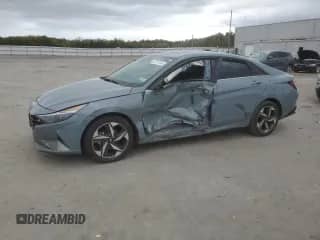 2021 Hyundai Elantra Limited with VIN KMHLN4AJ8MU011755, listed as a Copart auction lot 86727345 with 73,194 mi miles and Clean title. Bid and sale history available at DreamBid. Image 1.