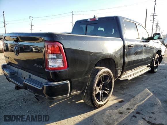 2021 Ram 1500 Big Horn с VIN 1C6SRFFMXMN725956, выставлен на аукционе Copart как лот 77462034 с пробегом 91 088 миль миль и Списание • Salvage title. История ставок и продаж доступна на DreamBid. Изображение 3.