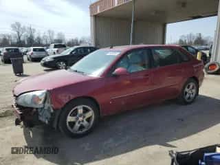 2006 Chevrolet Malibu Maxx LTZ с VIN 1G1ZU63846F154550, выставлен на аукционе Copart как лот 49699365 с пробегом 179 252 миль миль и Списание • Salvage title. История ставок и продаж доступна на DreamBid. Изображение 1.