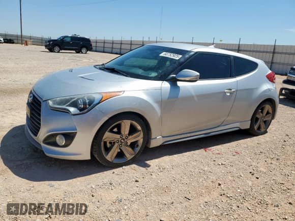 2015 Hyundai Veloster Turbo R-Spec z VIN KMHTC6AE5FU237176, wystawiony jako Copart lot #60752925 z przebiegiem 80 702 mil mil oraz Szkoda całkowita • Salvage title. Historia ofert i sprzedaży dostępna na DreamBid. Obrazek 1.