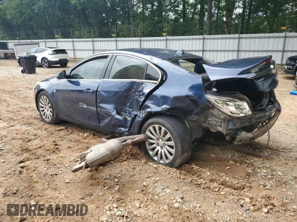 ✅ 2011 Buick Regal CXL Turbo TO2 • VIN: W04GW5EV9B1095731 • Лот: 59567665. Опубликован ранее на Copart с пробегом 155 506 миль. Бесплатный доступ к архиву аукционных продаж из США и подробный отчёт об истории автомобиля на DreamBid. Изображение 2.