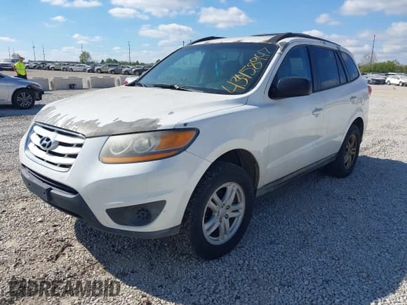 ✅ 2010 Hyundai Santa Fe GLS • VIN: 5NMSG3AB9AH360326 • Лот: 43458947. Опубликован ранее на IAAI с пробегом 236 430 миль. Бесплатный доступ к архиву аукционных продаж из США и подробный отчёт об истории автомобиля на DreamBid. Изображение 2.