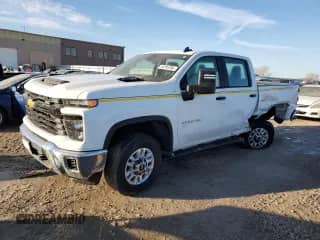 2024 Chevrolet Silverado 2500HD Work Truck with VIN 1GC1YLE76RF272079, listed as a Copart auction lot 46784395 with 12,325 mi miles and Clean title. Bid and sale history available at DreamBid. Image 1.