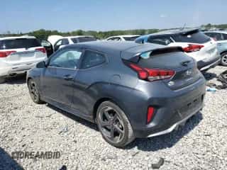 2020 Hyundai Veloster Turbo Ultimate with VIN KMHTH6AB9LU031538, listed as a Copart auction lot 69225654 with 110,164 mi miles and Salvage title. Bid and sale history available at DreamBid. Image 2.