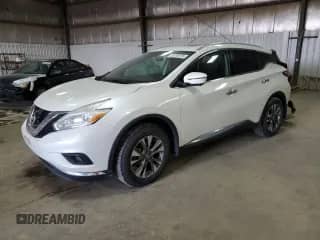2017 Nissan Murano SL с VIN 5N1AZ2MH6HN194517, выставлен на аукционе Copart как лот 52495975 с пробегом 78 046 миль миль и Списание • Salvage title. История ставок и продаж доступна на DreamBid. Изображение 1.