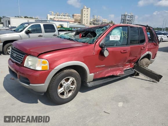 ✅ 2002 Ford Explorer XLT • VIN: 1FMDU73E72ZB96986 • Lot: 71752174. Wystawiony na Copart z przebiegiem Nie podano. Bezpłatny archiwum sprzedaży aukcyjnych z USA i szczegółowy raport historii pojazdu na DreamBid. Zdjęcie 1.